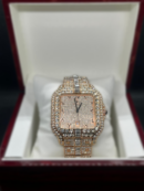 Rolex - Arabic Peach Iced-out Watch