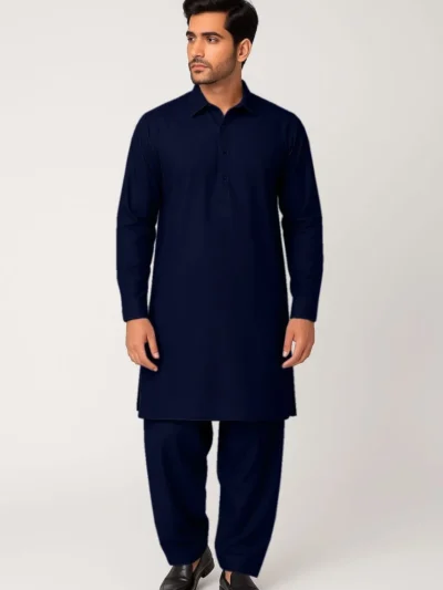 Dynamic wash n wear – Navy Blue Color